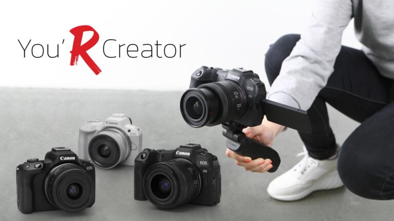แคนนอน ปล่อยกล้อง 2 รุ่นใหม่เอาใจนักสร้างคอนเทนต์ Canon EOS R8 กล้องมิเรอร์เลสฟูลเฟรมที่พลิกโฉมการถ่ายฟุตเทจด้วยคุณภาพระดับสูง ตอบโจทย์งานโปรดักชันทุกรูปแบบ และเอาใจเหล่า Vlogger ด้วย Canon EOS R50 กล้องมิเรอร์เลส APS-C ที่เหมาะกับทั้งครีเอเตอร์มือใหม่และมืออาชีพ