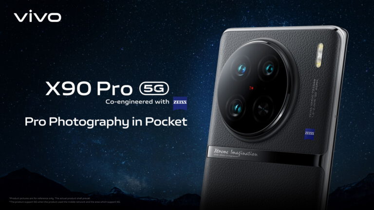 เตรียมปฏิวัติวงการถ่ายภาพ! vivo เผยดีไซน์ X90 Pro 5Gสมาร์ตโฟนเรือธงรุ่นล่าสุด คาดอัดแน่นด้วยเทคโนโลยีกล้องโปรสุดทรงพลังในรูปแบบพกพาได้