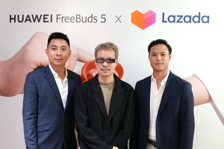 หัวเว่ยจับมือ Lazadaเอาใจนักช้อปจัดดีลเด็ดเอ็กซ์คลูซีฟวันเลขเบิ้ล 5.5 กับหูฟังใหม่ล่าสุด HUAWEI FreeBuds 5 คุณภาพเสียง Hi-res ตัดเสียงรบกวน ANC 3.0 ราคาต่ำสุด 2,989บาท