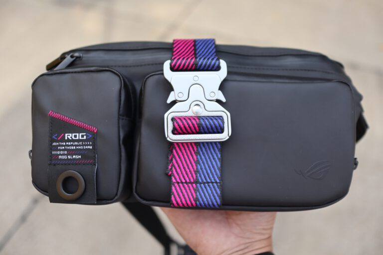 รีวิวกระเป๋าคาดอก ROG Slash HIP Bag