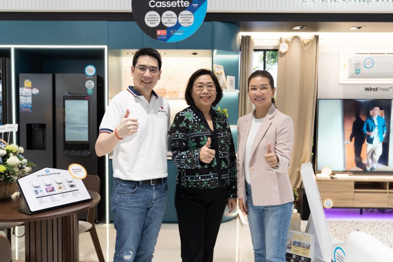 PR:ซัมซุงเปิด SmartThings Flagship Store แบบครบวงจรครั้งแรกในภาคใต้  ให้ผู้บริโภคสัมผัสประสบการณ์การเชื่อมต่อสุดล้ำกับ SmartThings Solutions สุดไฮเทค  ที่โฮมโปร เมกาโฮม สาขาภูเก็ต เจ้าฟ้า